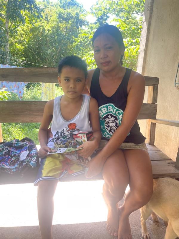 John & mom