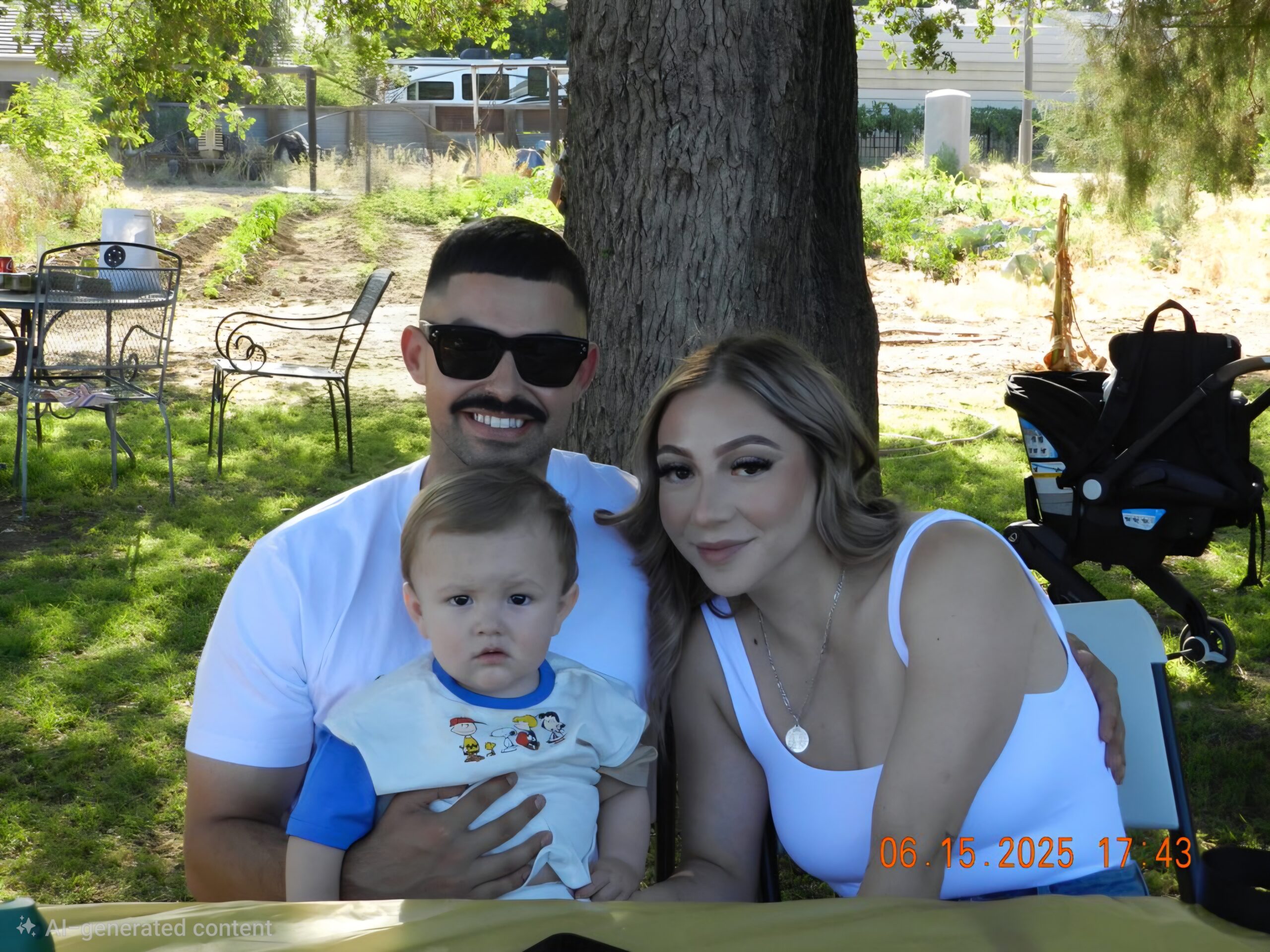 Sebastian’s family Photo of baby Sebastian's family