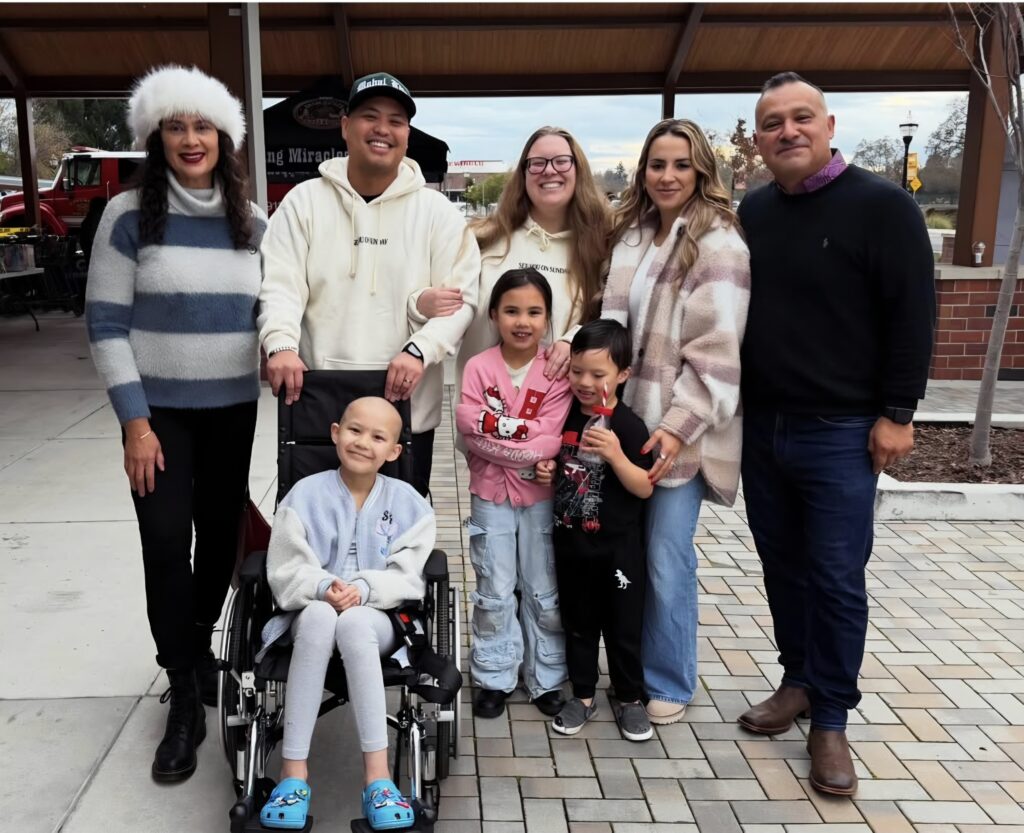Photo of Amara family, Christmas 2025